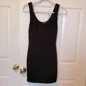 Forever 21 gold studded minidress